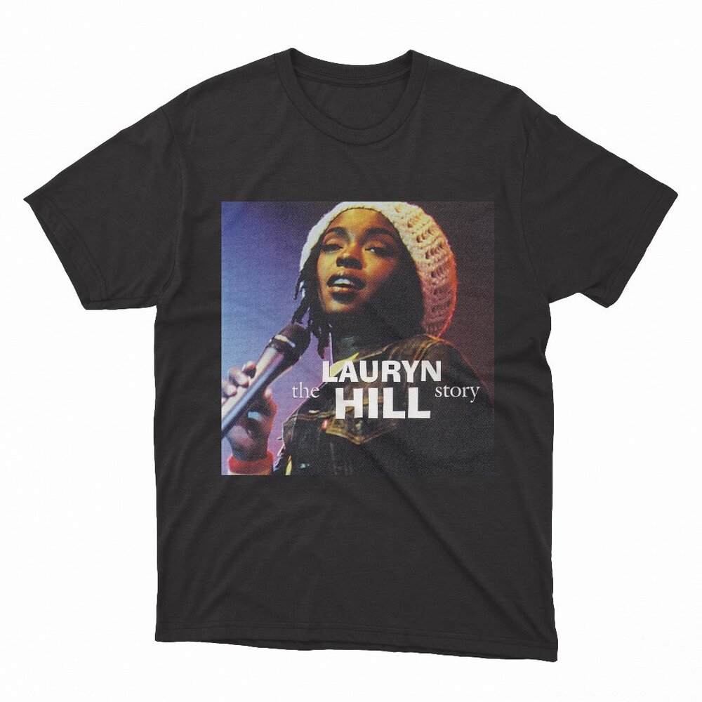 Lauryn Hill Story Black T-Shirt